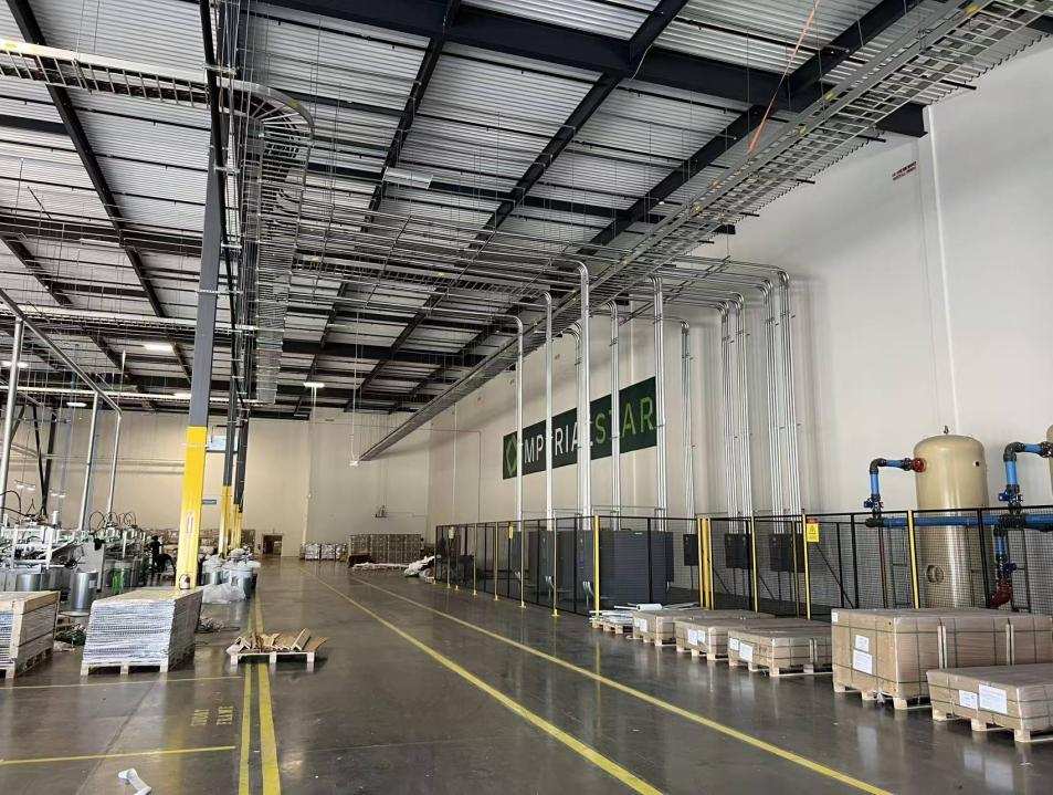 Industrial electrical and MEP installation in Texas