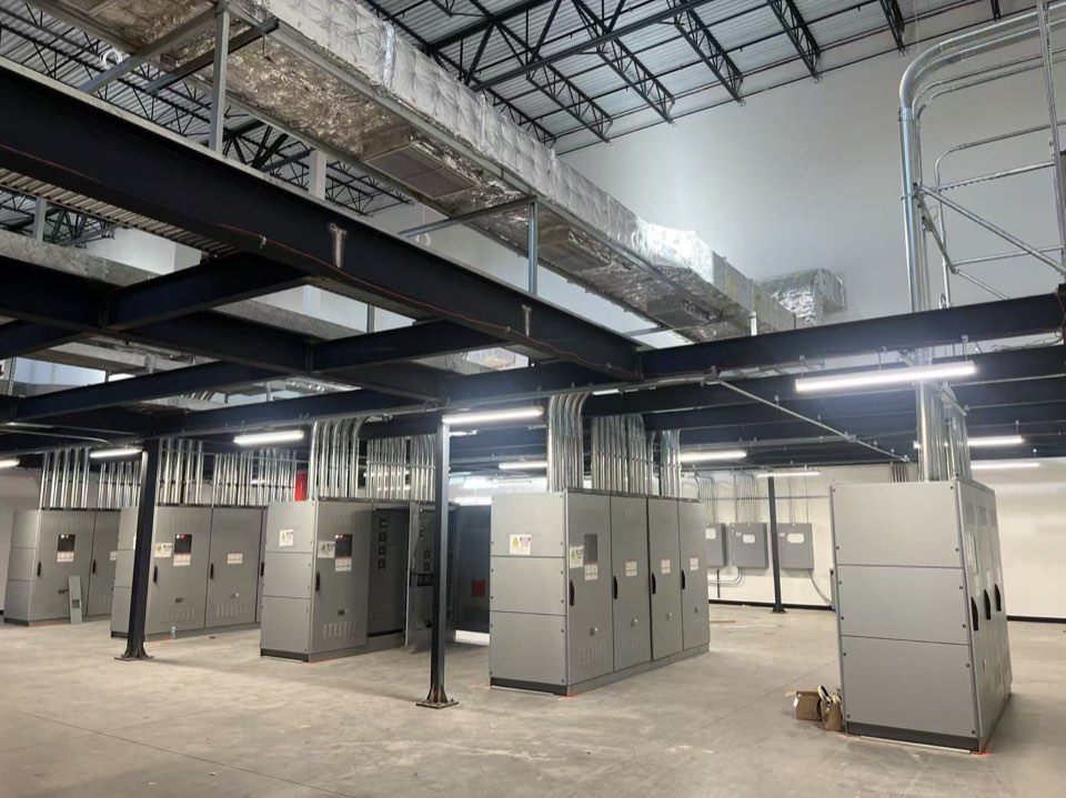 Outdoor electrical CT cabinet installation in North Carolina