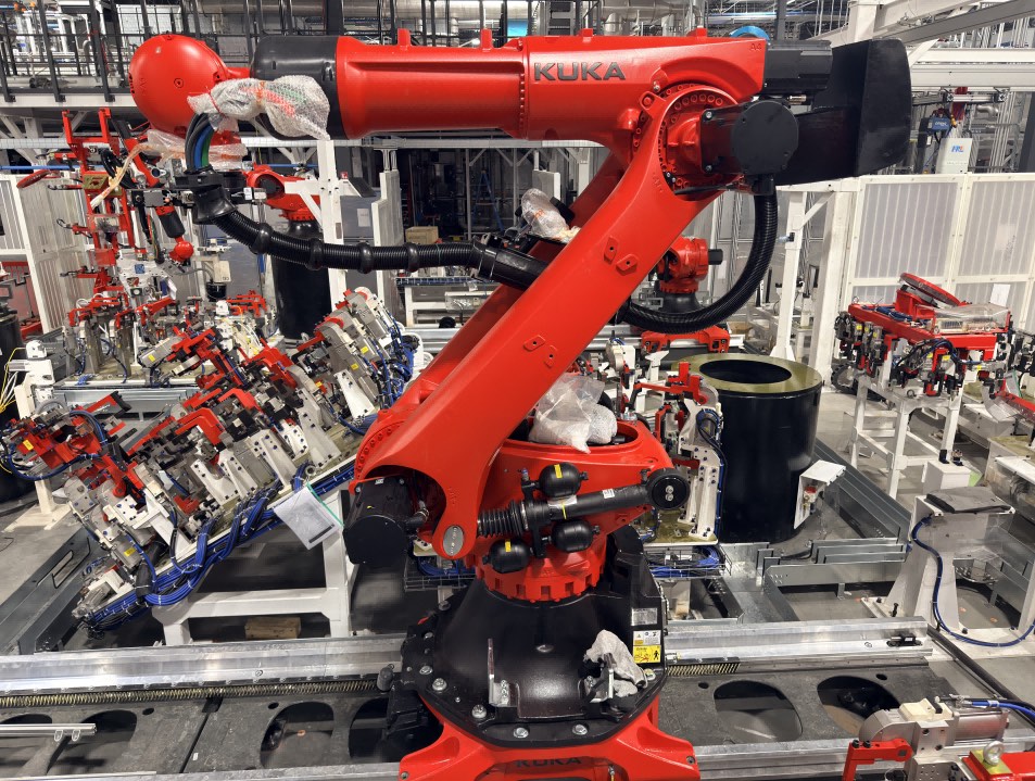 Industrial automation and robotic welding line project in Nevada